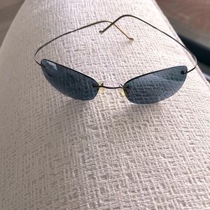 MAUI JIM WAILEA TITANIUM SUNGLASSES Gray Bi-Gradient Mirror Lenses MJ 503-02